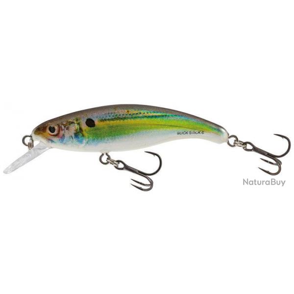 Leurre Slick Stick Floating - SALMO Real Holographic Shad