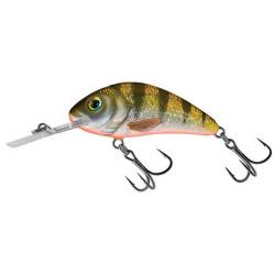 Leurre Rattlin' Hornet Floating - SALMO Yellow Holographic Perch - 3,5cm