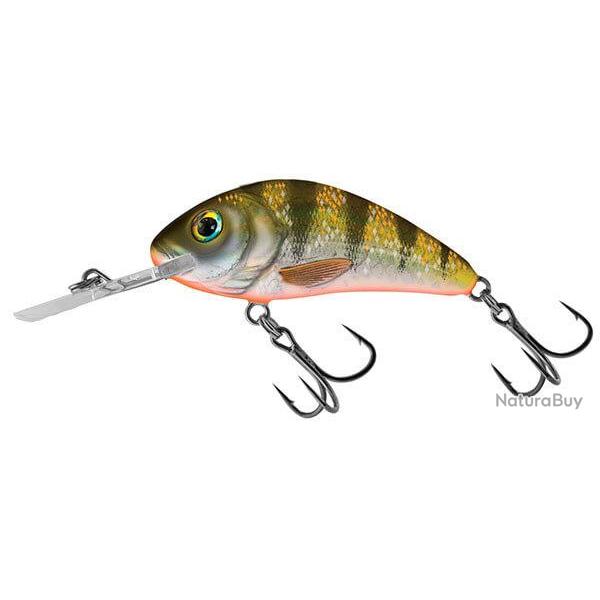 Leurre Rattlin' Hornet Floating - SALMO Yellow Holographic Perch - 5,5cm