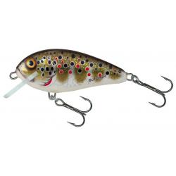 Leurre Butcher Floating 5cm - SALMO Holographic Brown Trout