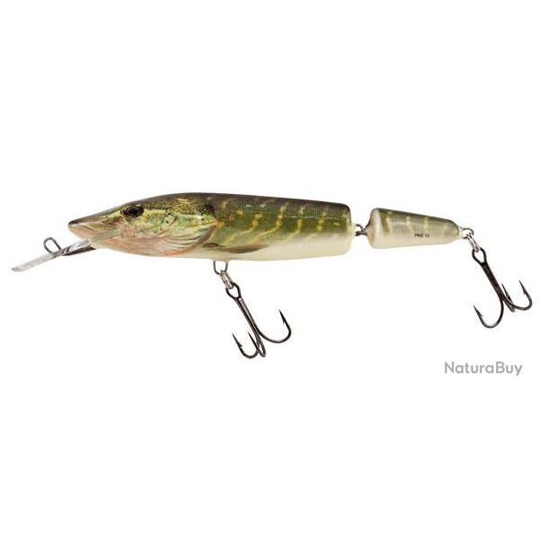 Leurre Pike Jointed Deep Runner Floating 13 cm - SALMO Real Pike