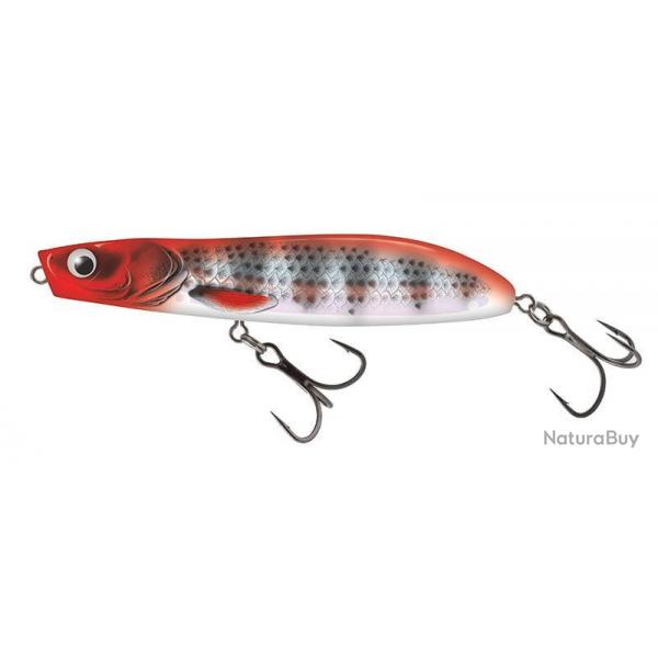 Leurre Rattlin' Stick Floating - SALMO Red Head Striper