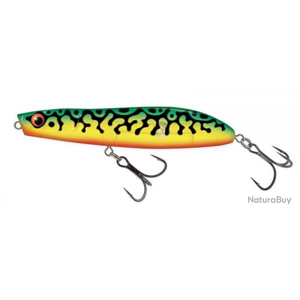 Leurre Rattlin' Stick Floating - SALMO Clear Green Tiger