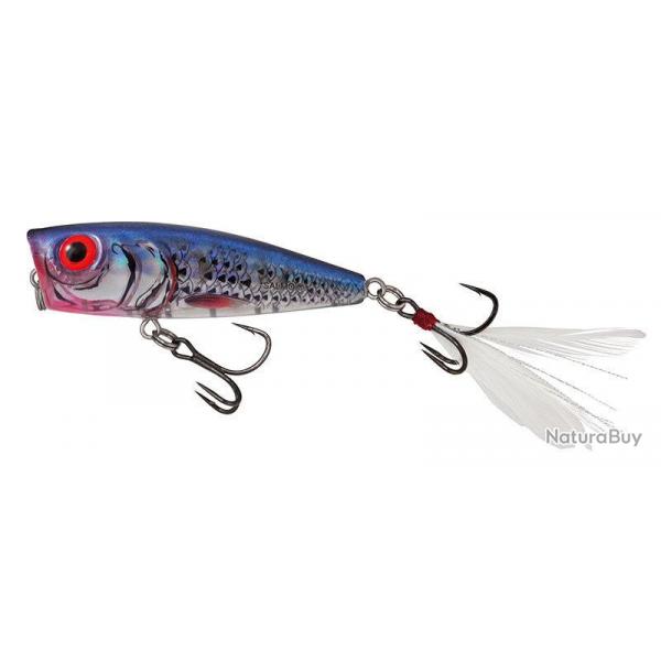 Leurre Rattlin' Pop Floating - SALMO Clear Blue Shiner