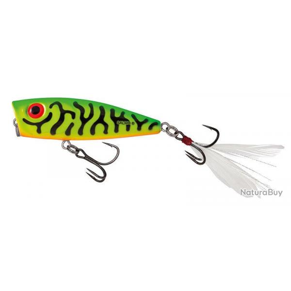 Leurre Rattlin' Pop Floating - SALMO Green Tiger