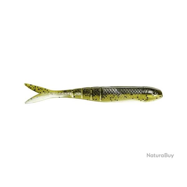 Leurre souple Blade Minnow 11,5cm - STRIKE KING Green Pumpkin Pearl