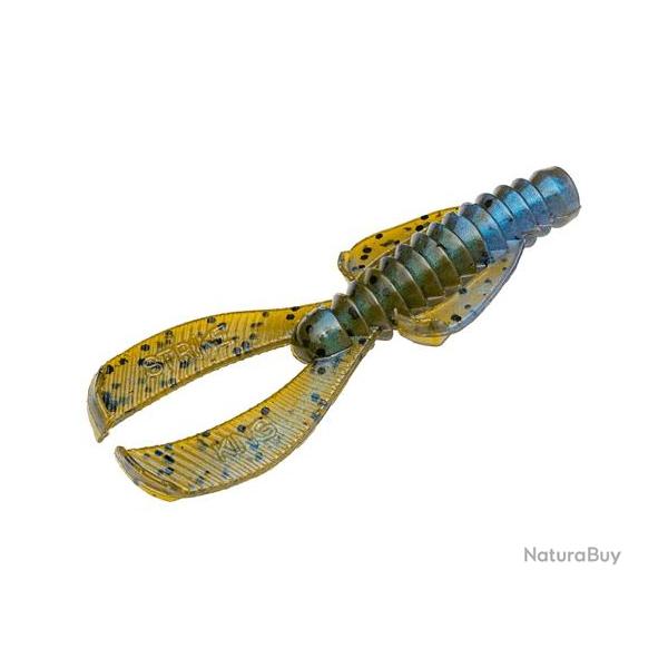 Leurre souple Rage Ned Bug 6,5cm - STRIKE KING Blue Craw