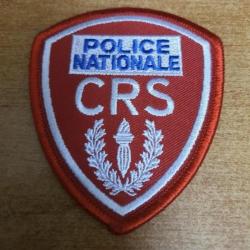 Ecusson CRS police