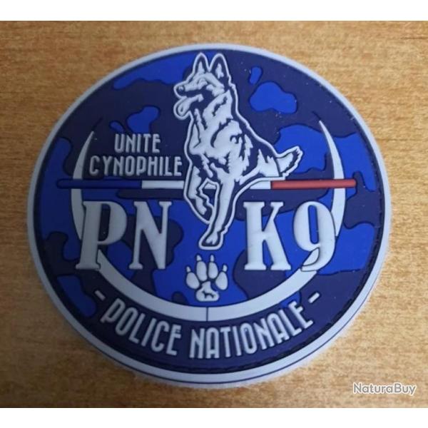 Ecusson police k9 Unit cynophile