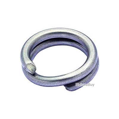 SUPERFINDINGS 382 Pièces Anneaux Fendus De Pêche En Acier Inoxydable Connecteurs De Leurre à Double Boucle