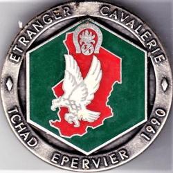 1° REC/ 3° Esc. 1° Régiment Etranger de Cavalerie/ 3° Escadron. Opération Epervier. Tchad. Au verso