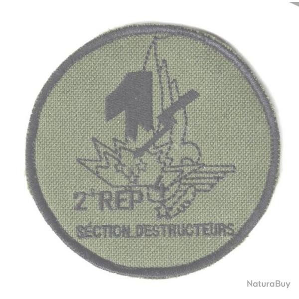 2 REP/ 4 Compagnie/ 1 Section/ Section de Destructeurs.  89 mm. basse visibilit. Titre d'paule