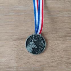 Médaille cotation trophée cerf échelon argent(nouveau modèle)