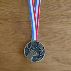 Médaille cotation trophée cerf échelon or(nouveau modèle)