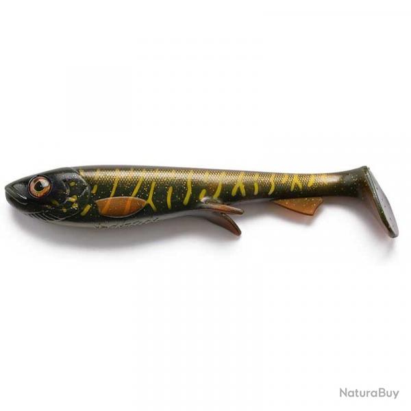 Leurre Souple Wolfcreek Shad 2.0 15cm 15cm 30g GREEN MOTOROIL PIKE