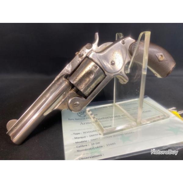 smith and wesson baby russian 2 nd model 38 sw