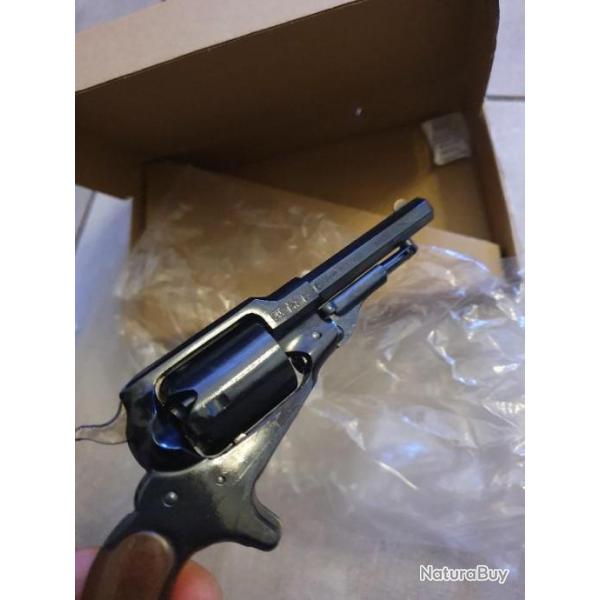 Revolver pietta pocket remington acier tat neuf dans boite d'origine