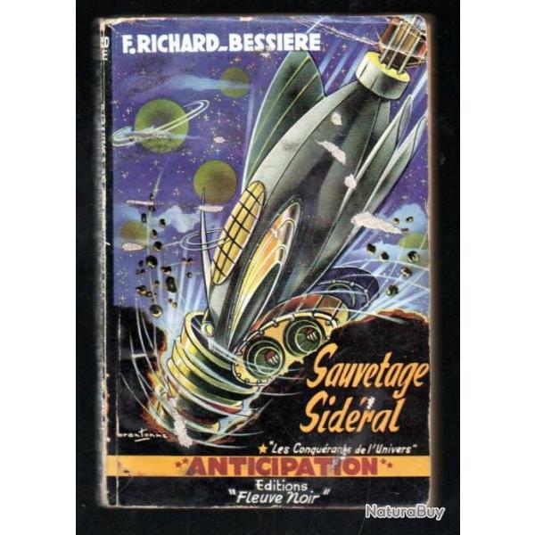 sauvetage sidral de f.richard bessire anticipation science fiction fleuve noir