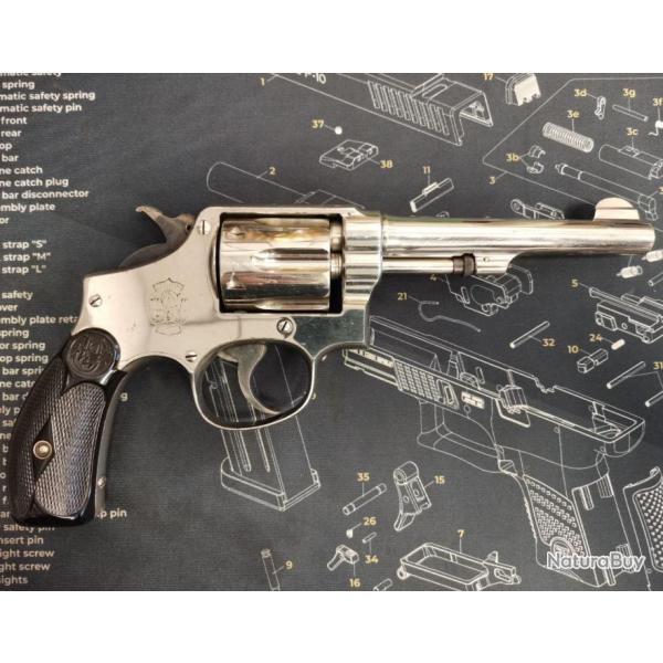 Revolver Smith & Wesson Hand Ejector mod. 1905 1re modification - Calibre 38 spcial - 5" (Occasion