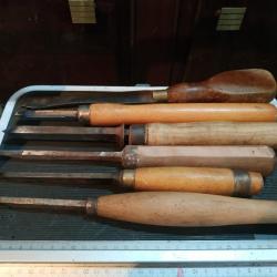 Ciseaux bédane outils de forme manuel pour tournage sur bois