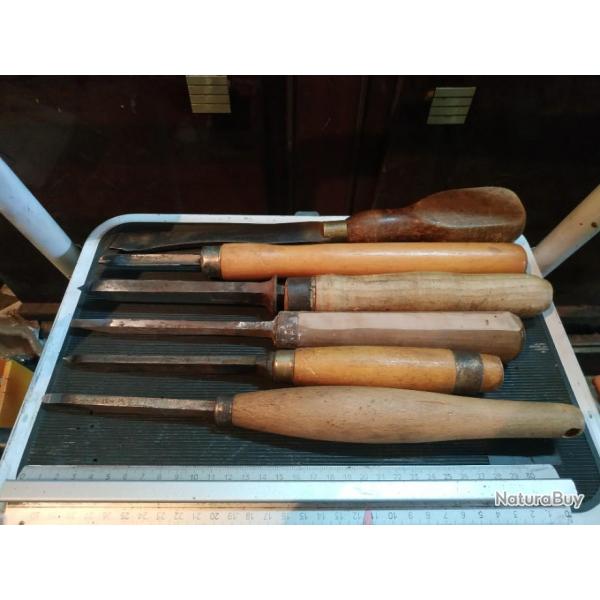 Ciseaux bdane outils de forme manuel pour tournage sur bois