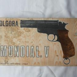 Pistolet de détresse MONDIAL V lance fusée en calibre 4 , Italy.