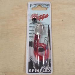 Cuiller MEPPS Aglia spinflex noir twist rouge 10 gr