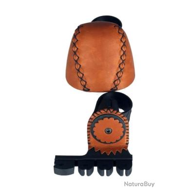 Carquois D'archerie En Cuir Tiger Brun Pour Flèches - Carquois