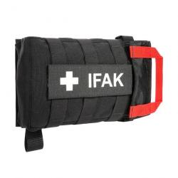 Poche IFAK noire avec système MOLLE Tasmanian Tiger TT IFAK Pouch VL L - Médical / Tactique / FDO