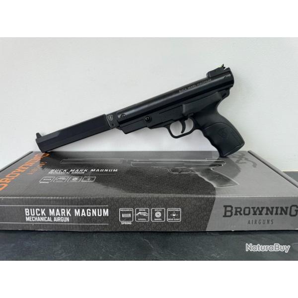 Pistolet  plombs Browning Buckmark Magnum Cal 5.5mm