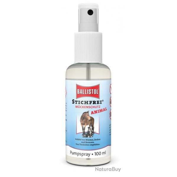 Rpulsif insectes piqueurs pour animaux BALLISTOL Stichfrei 100ml