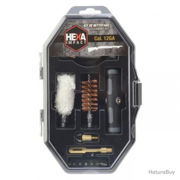 Kit de nettoyage HEXA IMPACT pour armes CAL 12