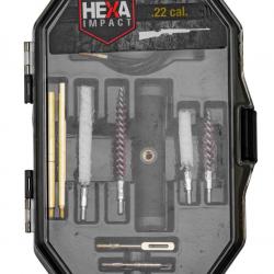 Kit de nettoyage HEXA IMPACT pour armes CAL .22