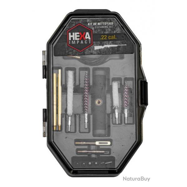 Kit de nettoyage HEXA IMPACT pour armes CAL .22