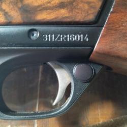Carabine Browning Bar Zenith+optique Swarovski de battue 1-6x24 réticule lumineux calibre 7mmrm