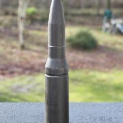 Munition 25x137mm OTAN Manipulation Instruction Factice INERTE Militaria Cartouche NATO Dummy Canon
