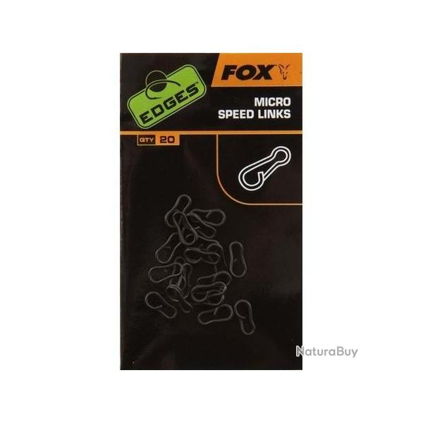 agrafes fox edges speed links/20