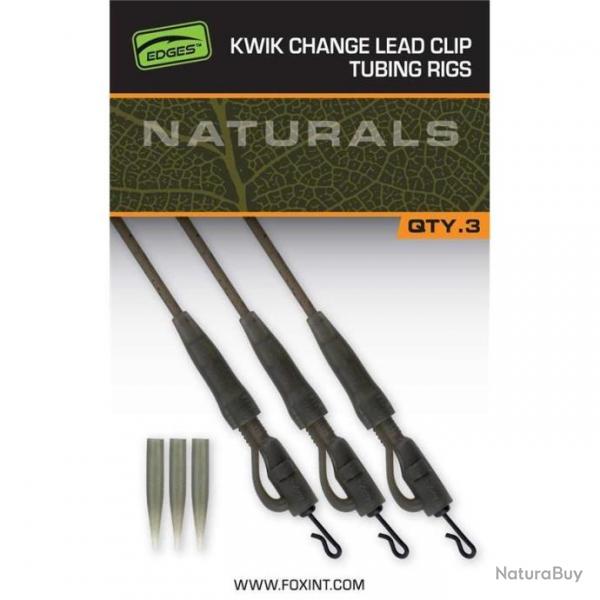 montage fox edges kwik change lead clip tubing