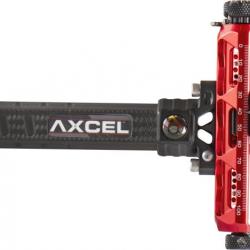 AXCEL - Viseur Achieve XP Pro UHM Carbon 6" Compound ROUGE DROITIER (RH)
