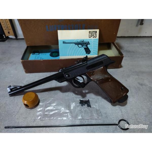 Pistolet WALTHER LP model 53 cal 4.5