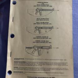 Livre instruction du M4.M16