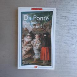 Lorenzo Da Ponte : Don Giovanni - Don Juan Livre neuf