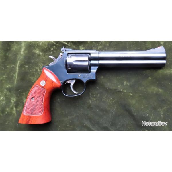 Revolver Smith & Wesson 586 version primitive 6 pouces calibre 357 Magnum