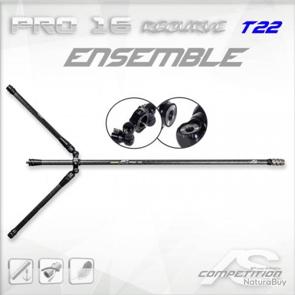 ARC SYSTEME - Ensemble FIX Pro 16 Recurve S 22 mm