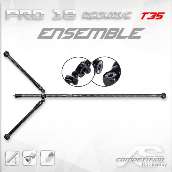 ARC SYSTEME - Ensemble FIX Pro 18 Recurve M 35 mm