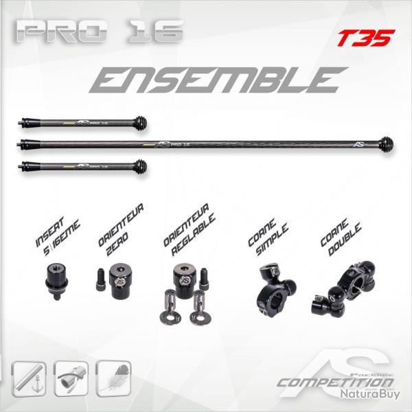 ARC SYSTEME - Ensemble FIX Pro 16 Rglable Simple M 35 mm