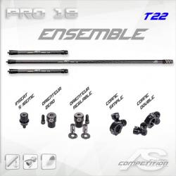 ARC SYSTEME - Ensemble FIX Pro 18 Zéro Simple M 22 mm