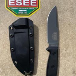 Couteau ESEE Model 4 à DOUBLE TRANCHANT