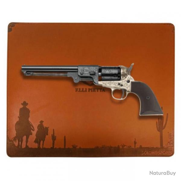 Revolver 1851 Confederate Laiton CSA Commemoratif Cal.45 PN  + Tapis Pietta - Destock'Poudre Noire