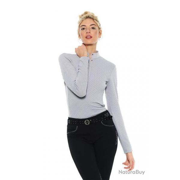 French Days - Charade Polo Femme Winter Harcour Gris